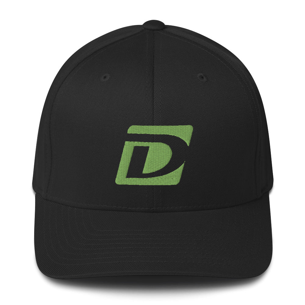 Dundon Lizard Green Flex-fit Twill Cap