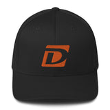 Dundon Orange Flex-Fit Twill Cap